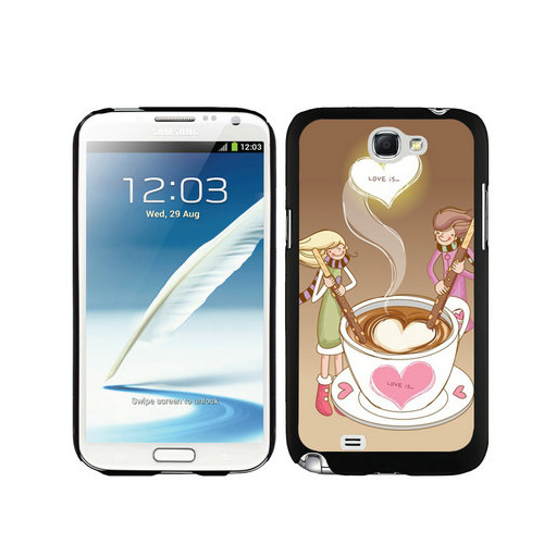 Valentine Lovers Samsung Galaxy Note 2 Cases DLW - Click Image to Close